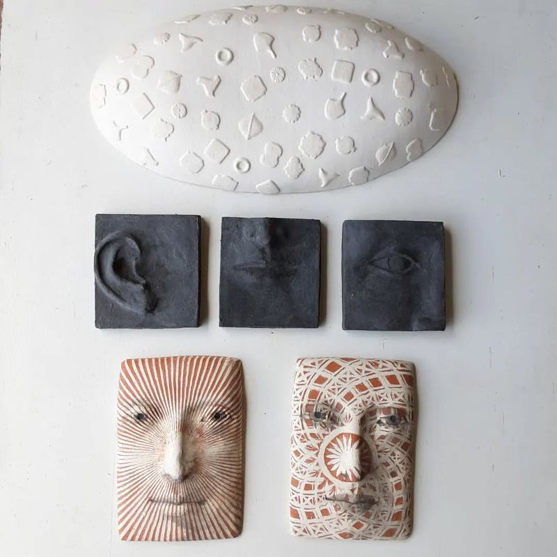 Ceramic Wall Sculptures