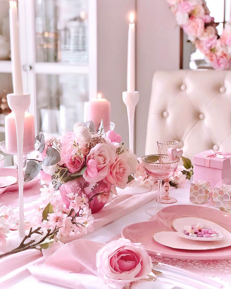 Charming Pink Floral Arrangements