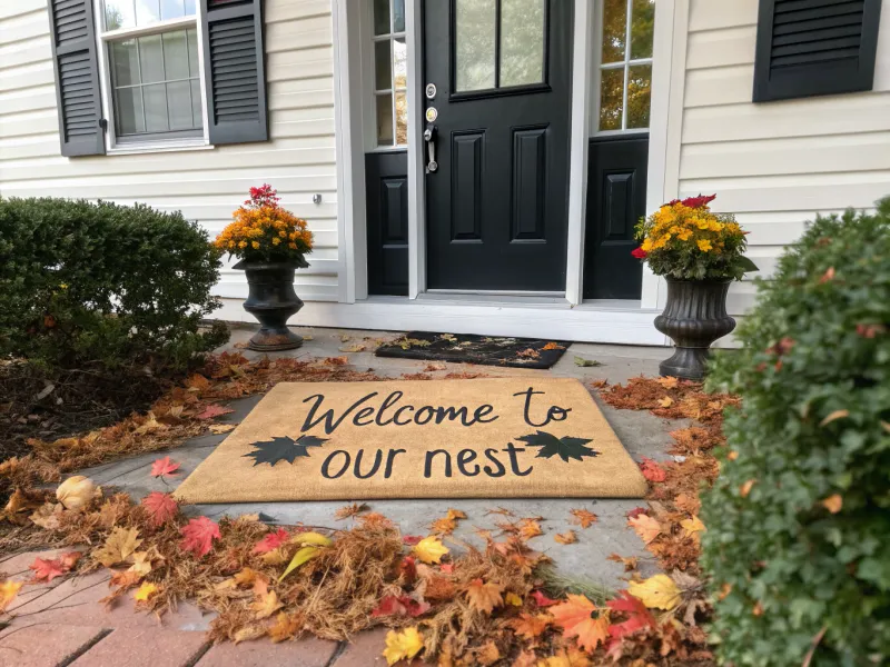 Charming Welcome Mat