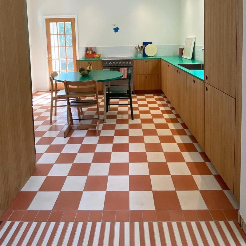 Checkerboard Floors