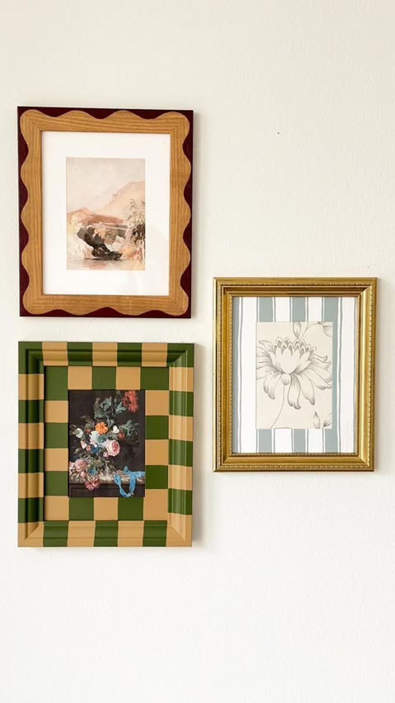 Checkerboard Picture Frames