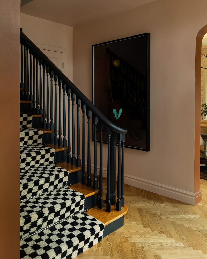 Checkerboard Staircase