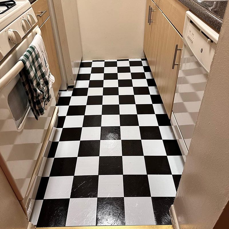 Checkered Floor Tiles