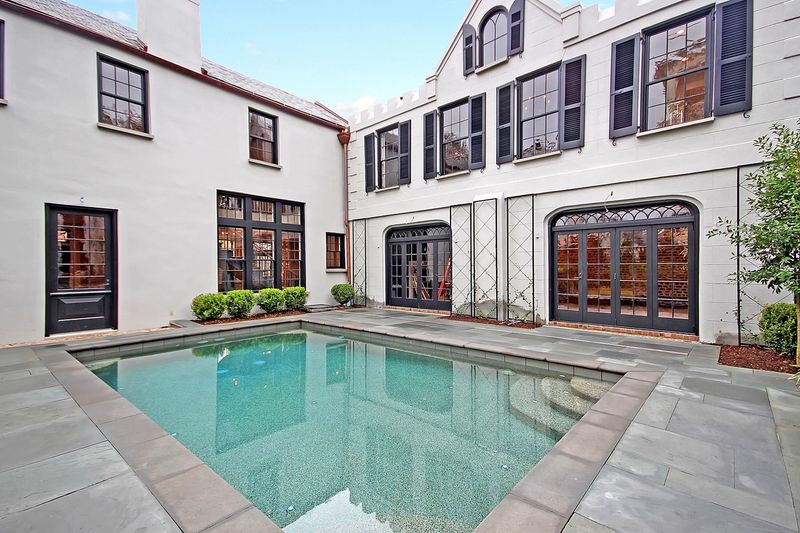 Chic Urban Courtyard Pool