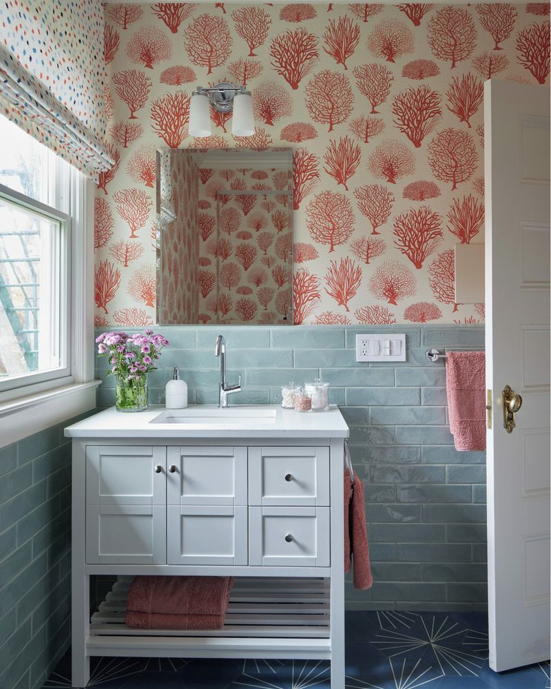 Clashing Tile Patterns