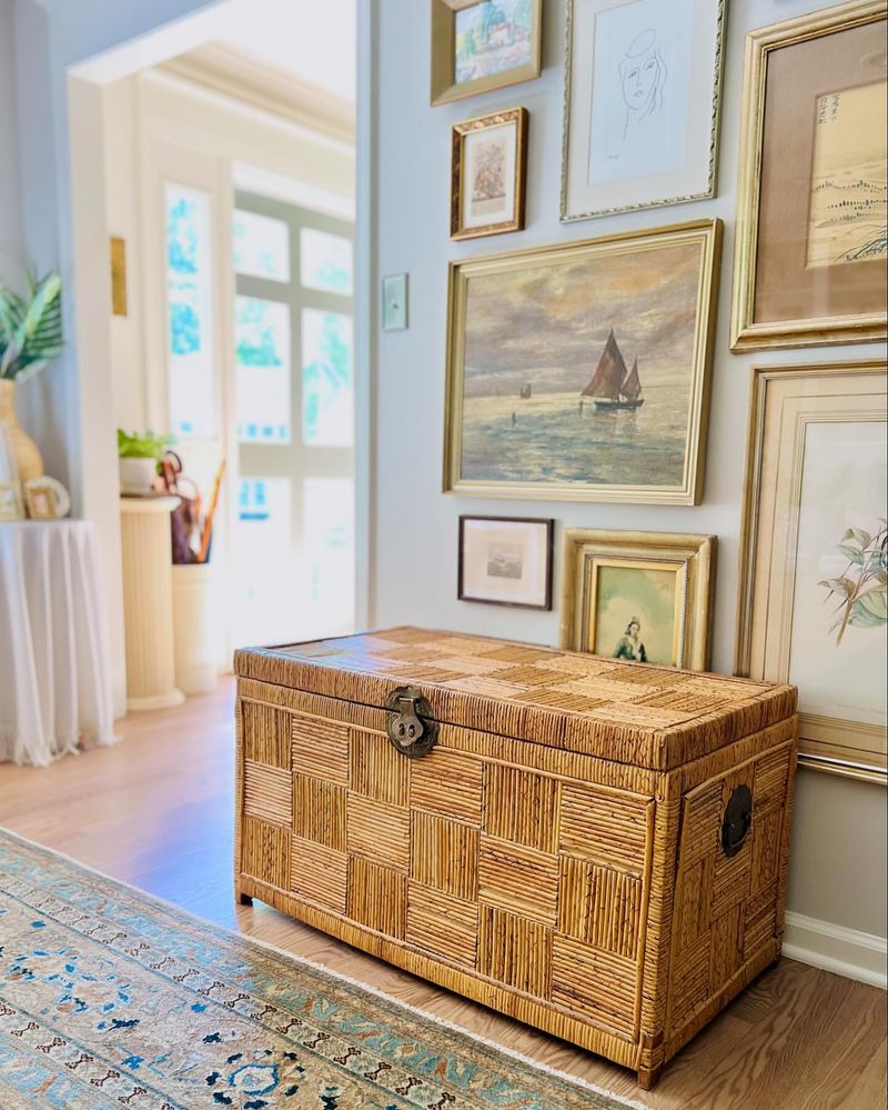 Classic Wicker Trunk