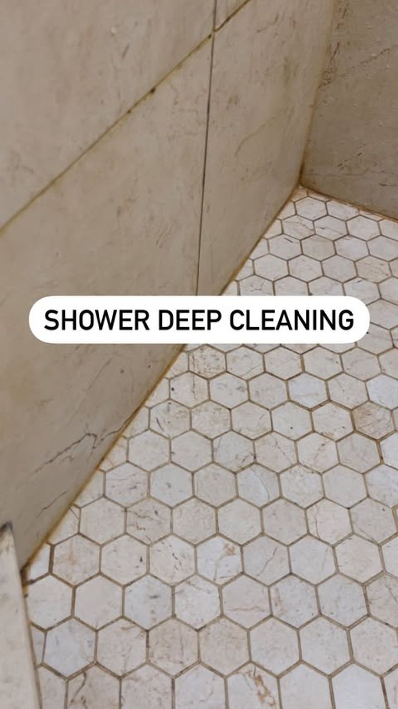 Cleaning the Bathroom Grout