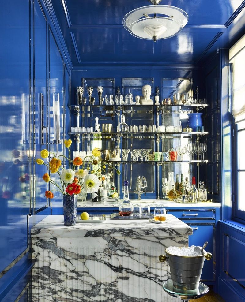 Cobalt Blue Bar