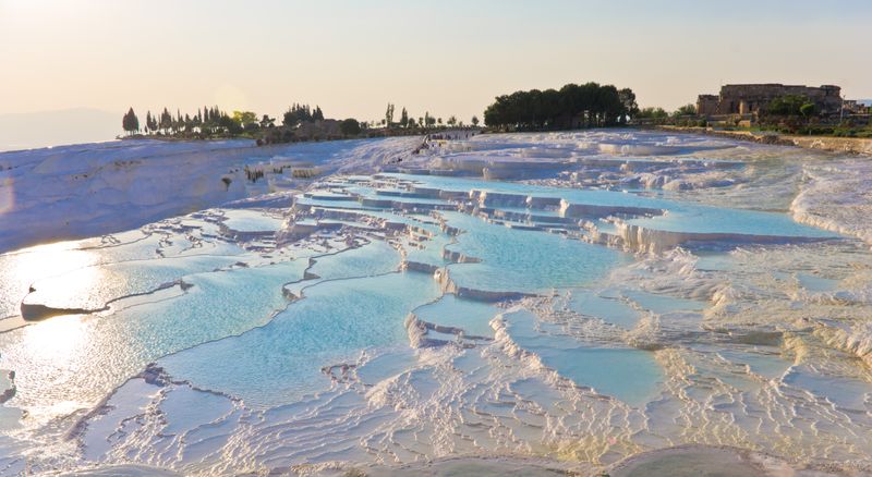 Cobalt Blue Terraces of Pamukkale