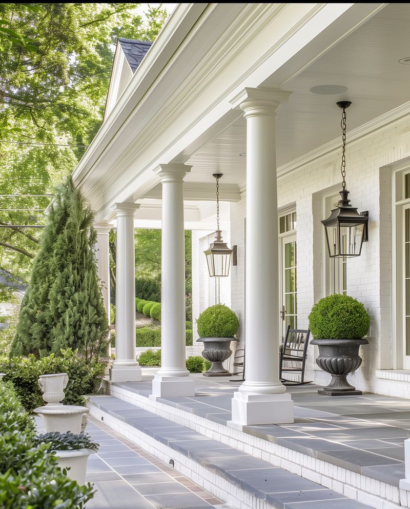 Columned Porch