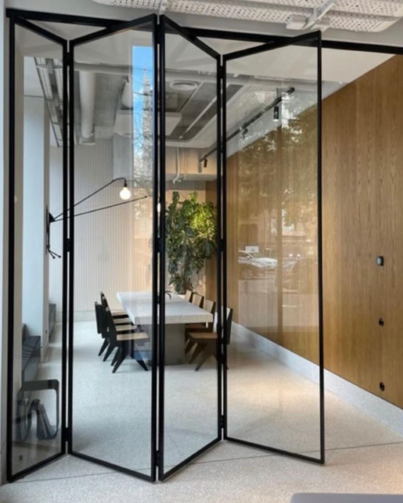 Contemporary Glass Door