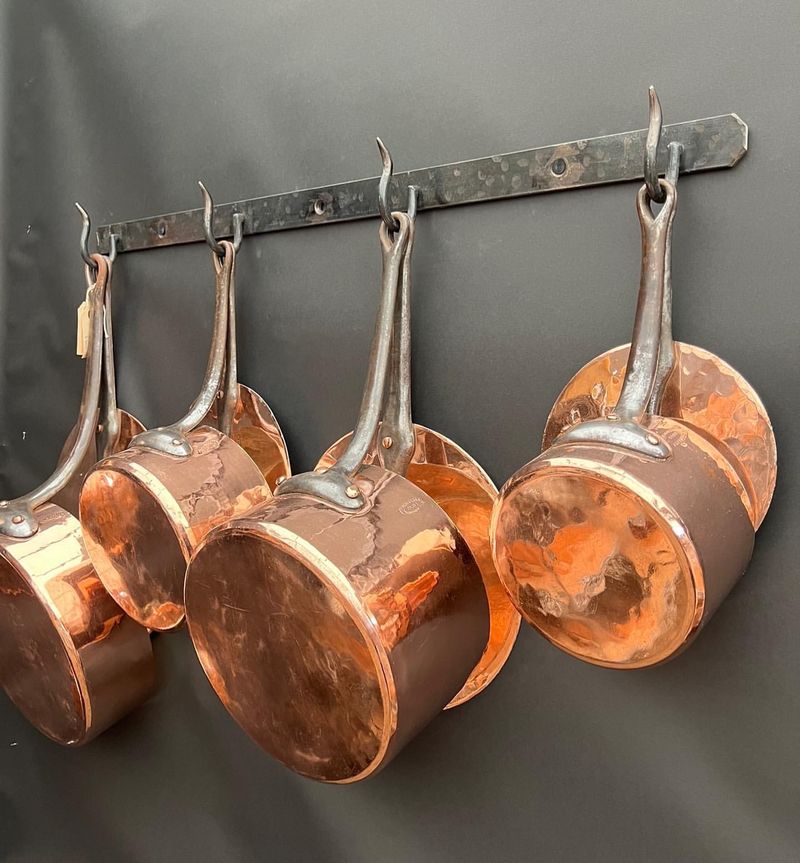 Copper Cookware Display