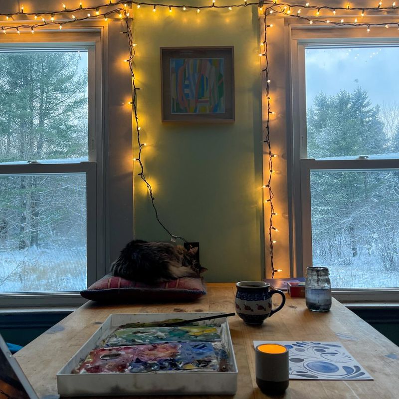 Cozy Window Frame