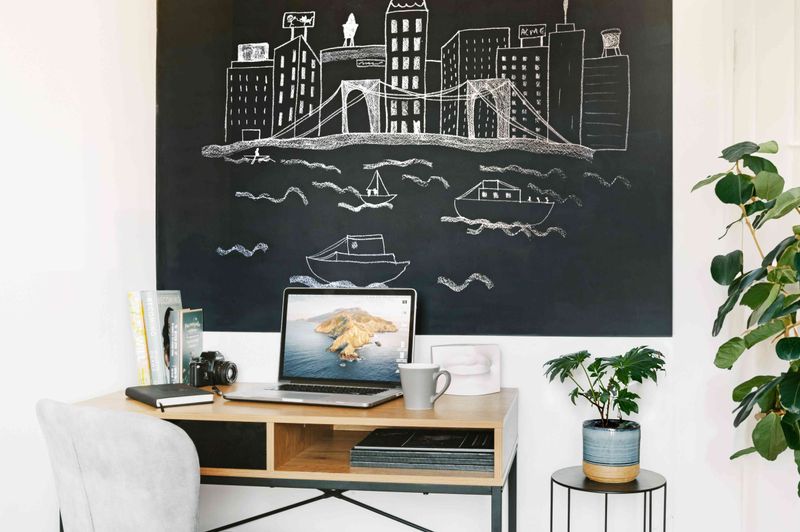 Crafty Chalkboard Wall