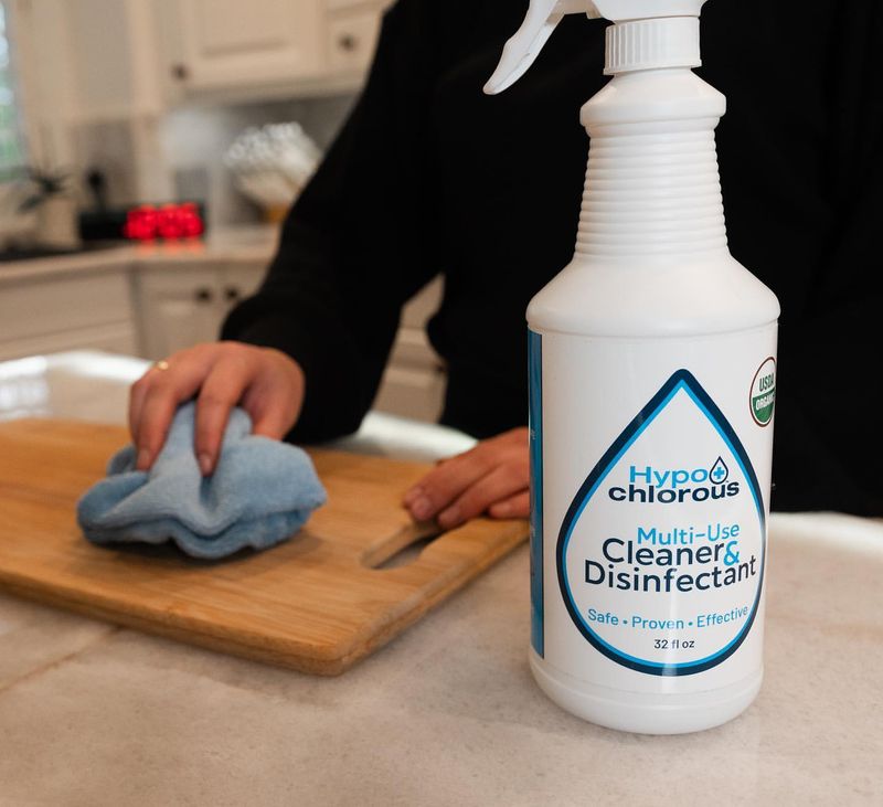 Disinfecting Kitchen Surfaces