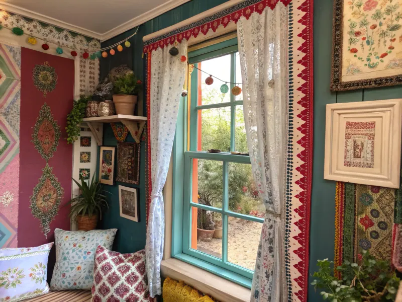 Eclectic Bohemian Trim