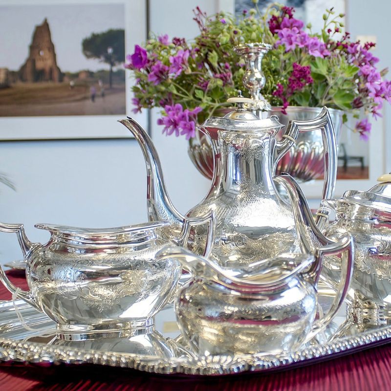 Edwardian Silver Tea Set