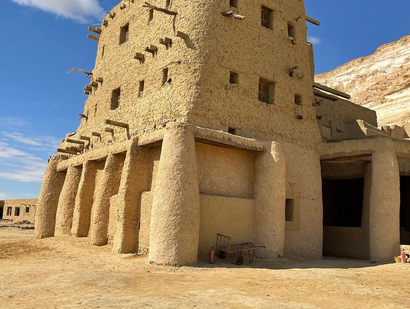 Egyptian Mudbrick House