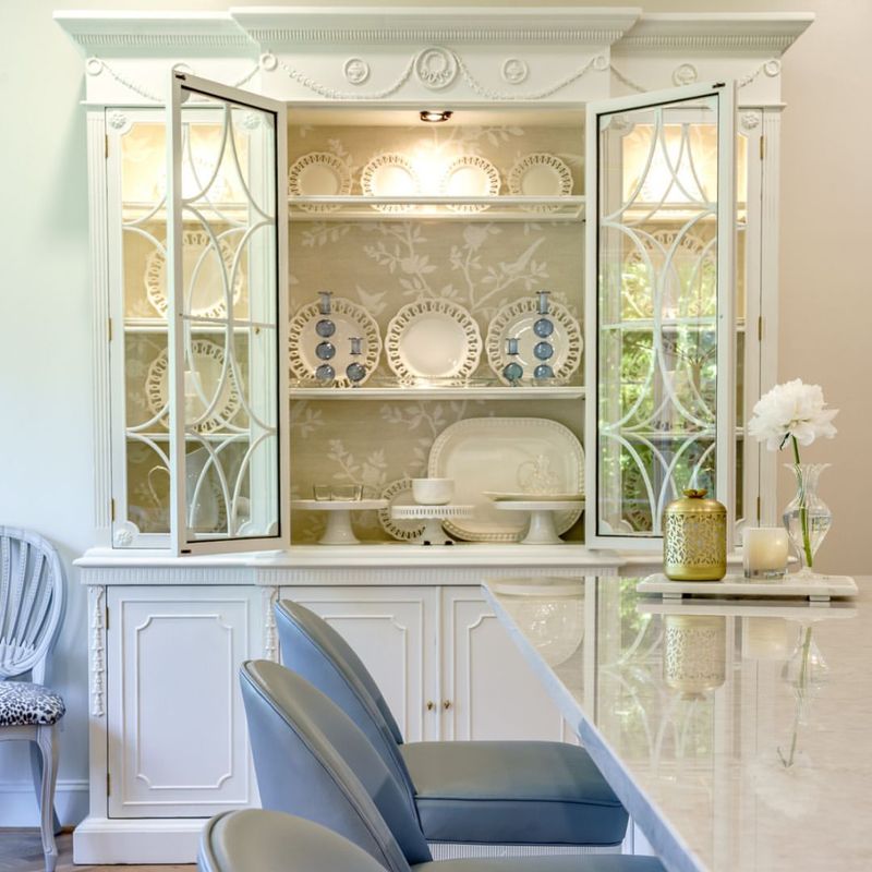 Elegant Glass Display Cabinet