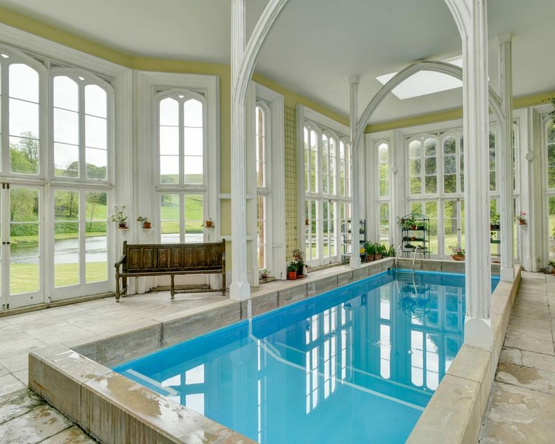 Elegant Victorian Pool House