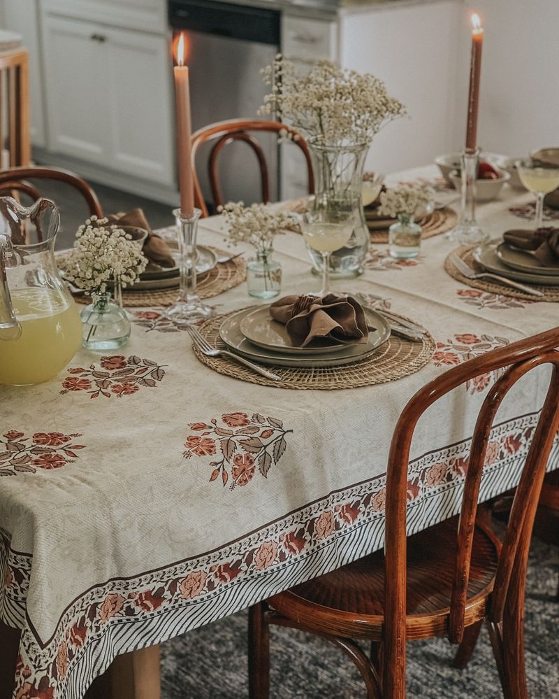 Embroidered Tablecloths