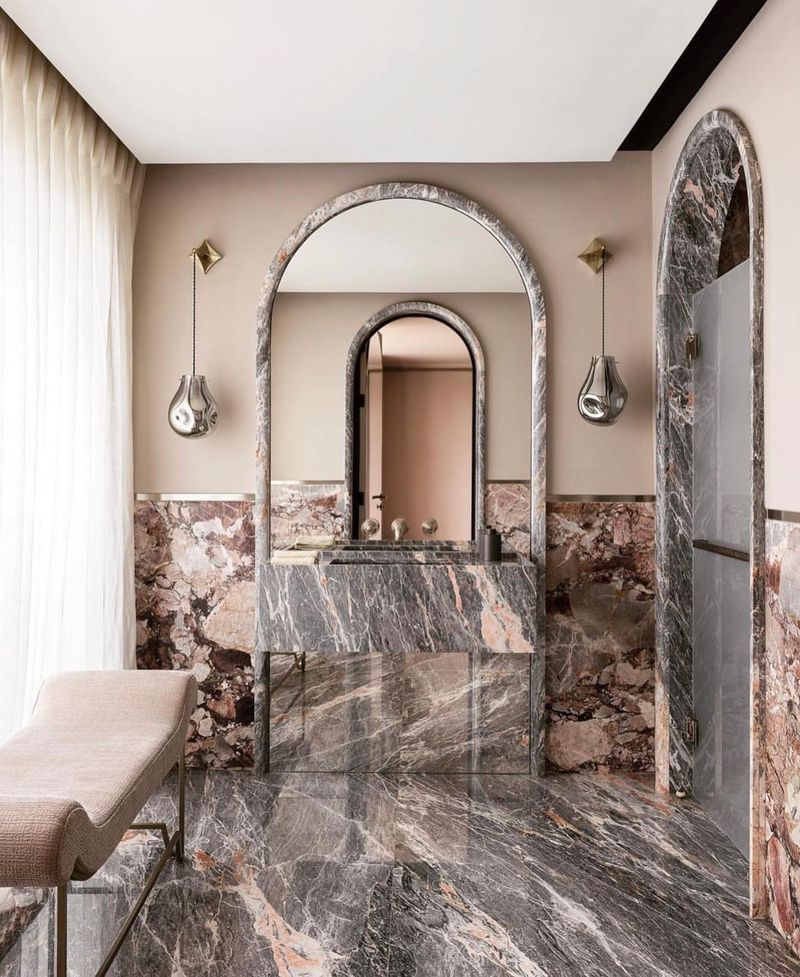 Excessive Marble Decor