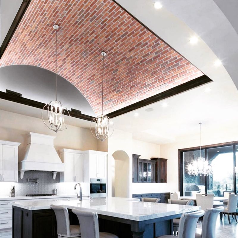 Exposed Brick Ceilings