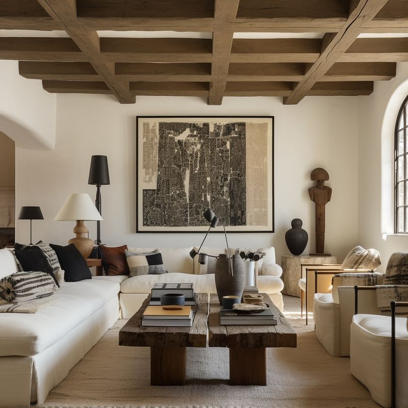 Exposed Wooden Beams