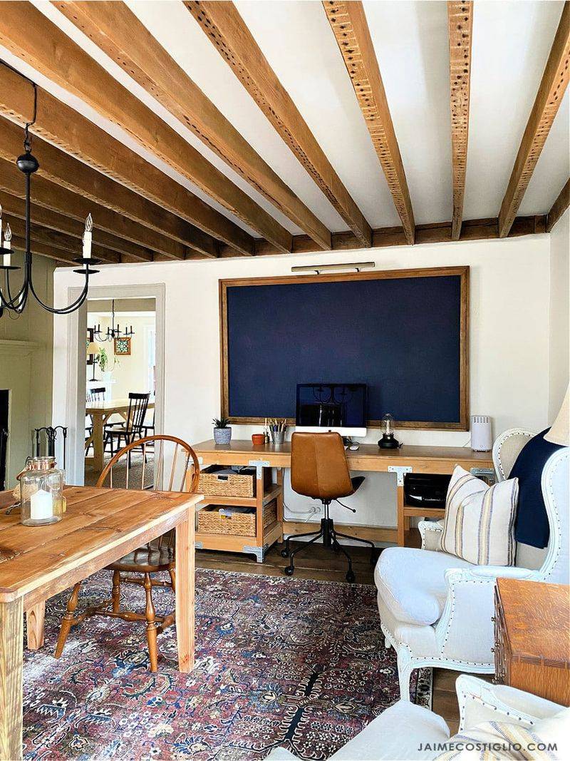 Exposed Wooden Beams