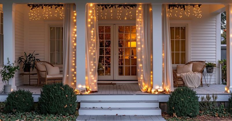 Festive Front Porch