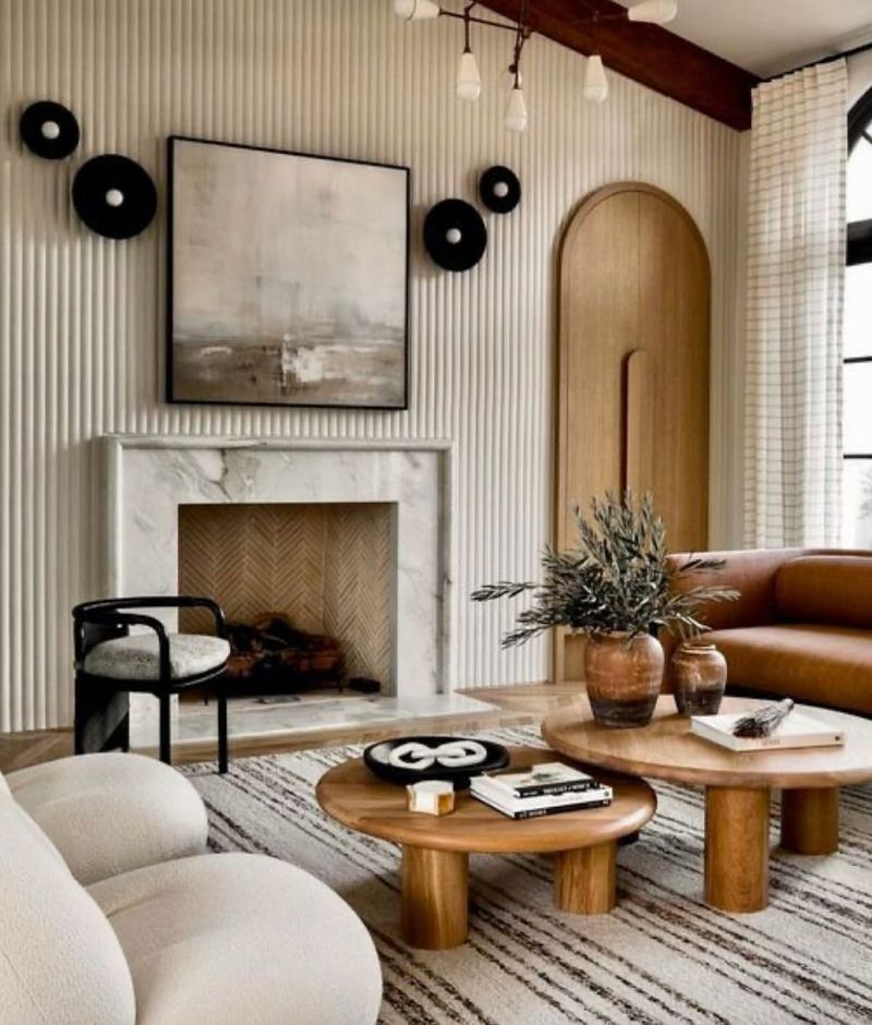 Fireplace Lounge Area