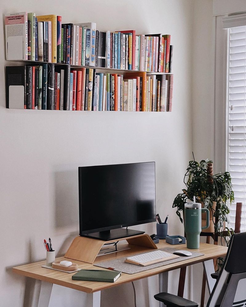 Floating Bookshelves