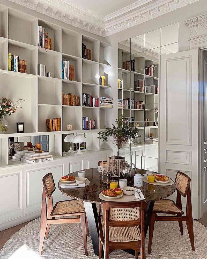 Floor-to-Ceiling Shelves