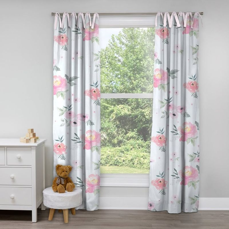 Floral Curtains