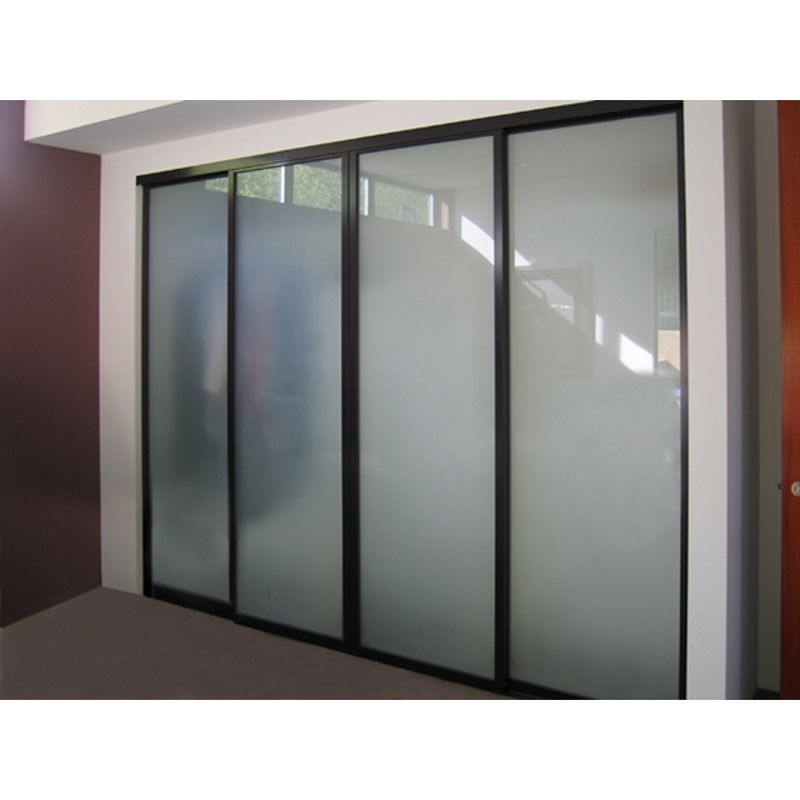 Framed Frosted Glass