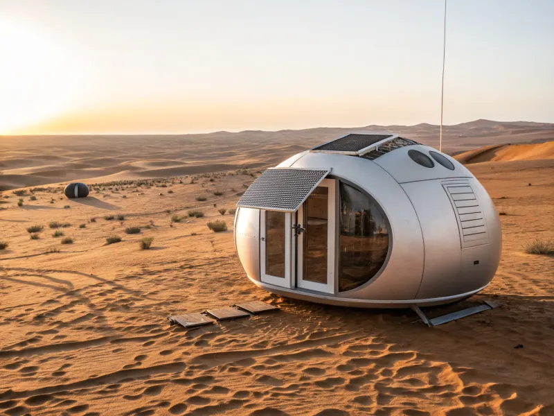 Futuristic Tiny Pod