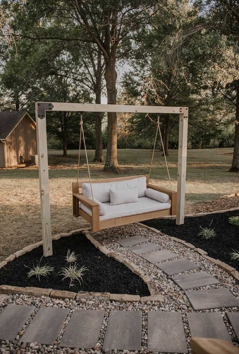 Garden Swing Hideaway