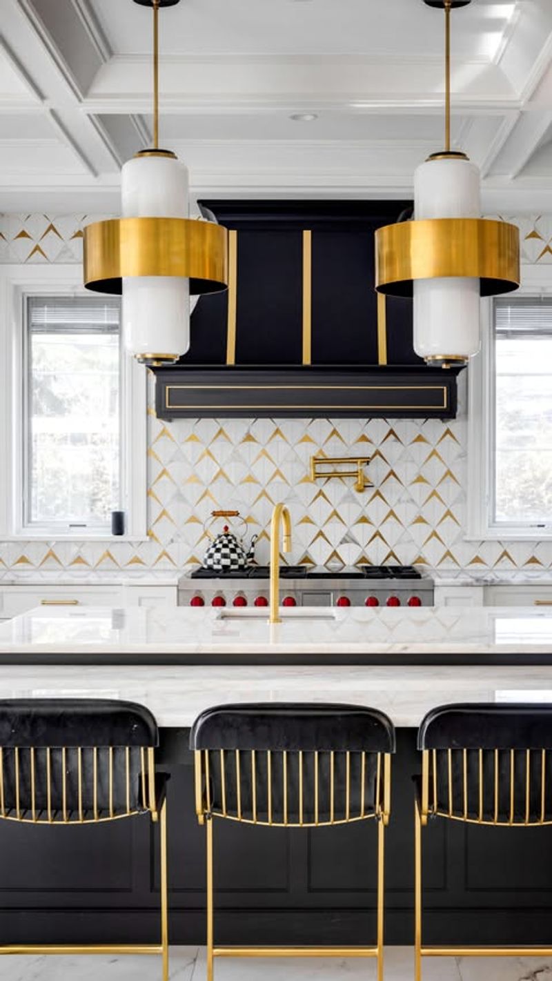 Glamorous Gold Accents