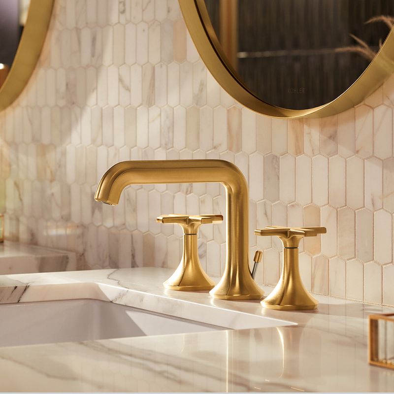 Glamorous Gold Fixtures