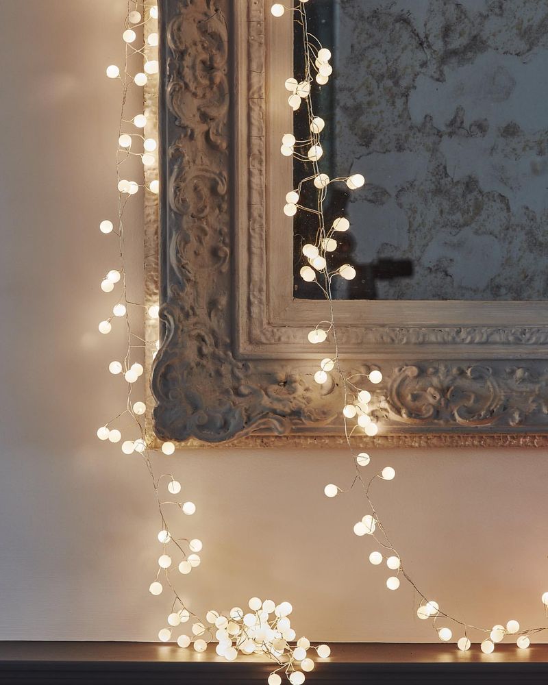 Glowing Mirror Frame