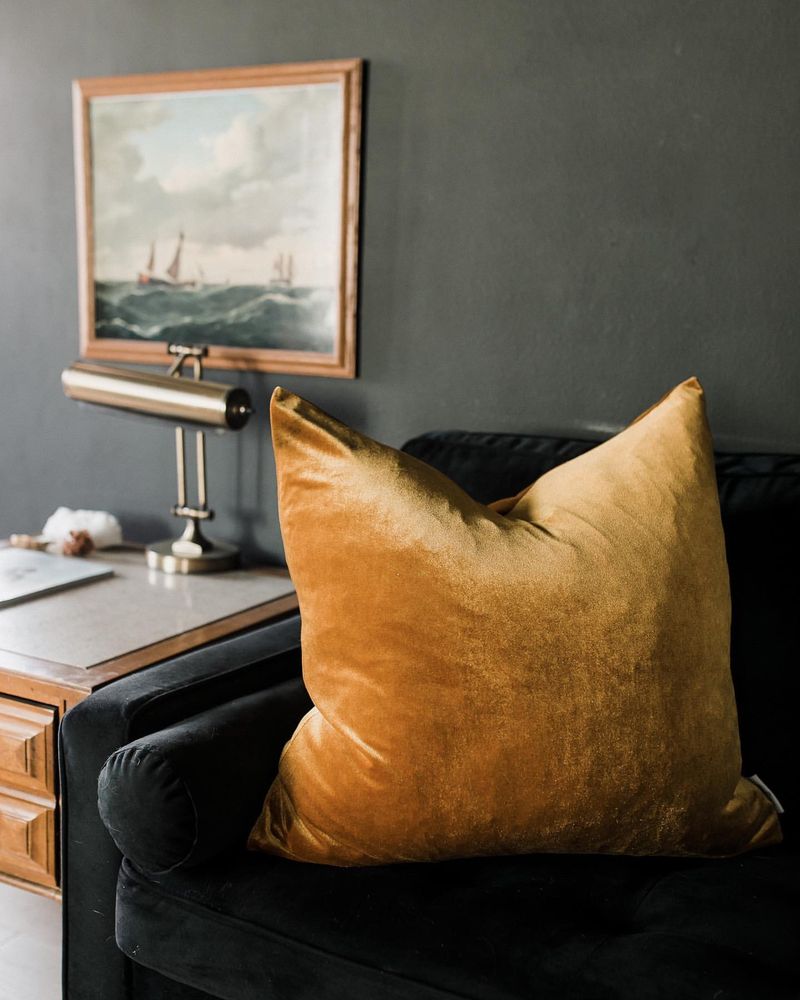 Golden Ochre Cushions