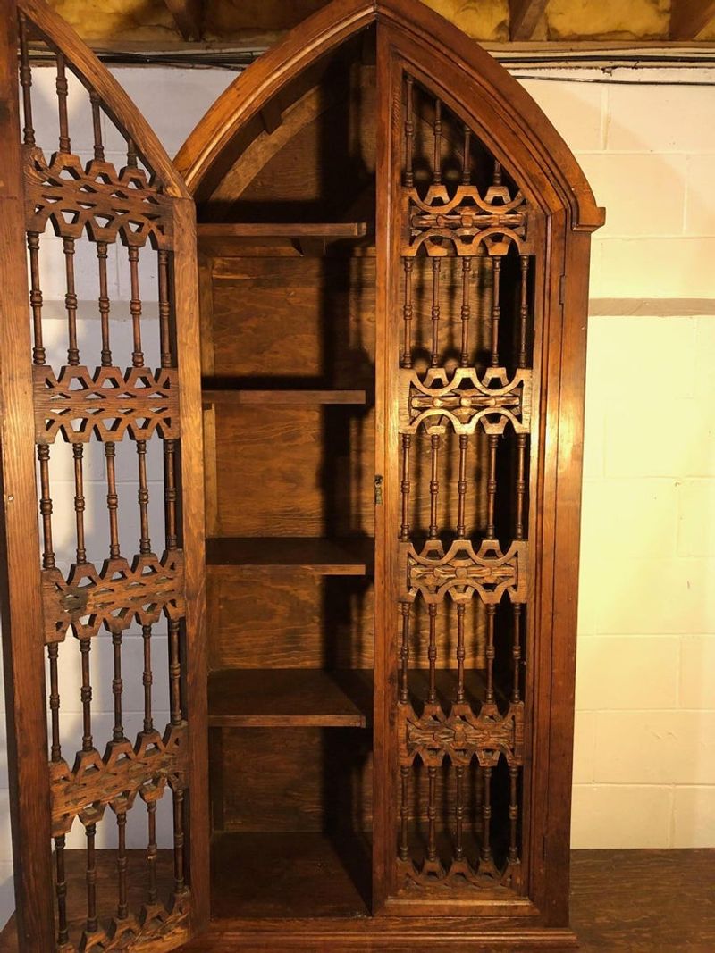 Gothic Revival Bookshelf