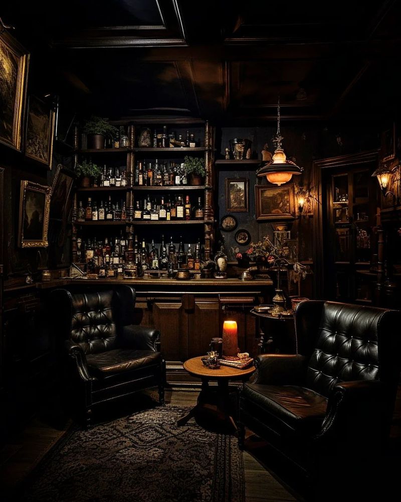 Gothic Victorian Bar