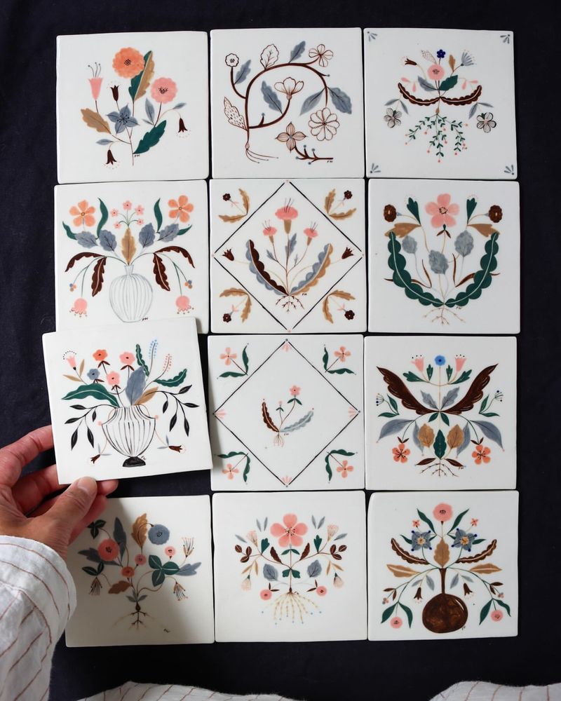 Hand-Painted Tiles