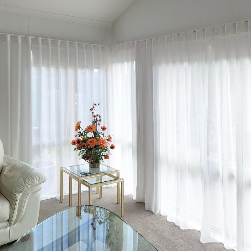 Hang Sheer, Flowing Curtains