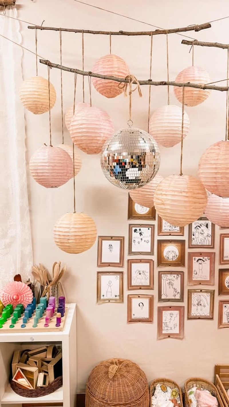 Hanging Paper Lanterns