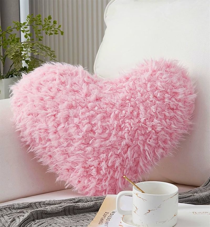 Heart-Shaped Cushion Covers