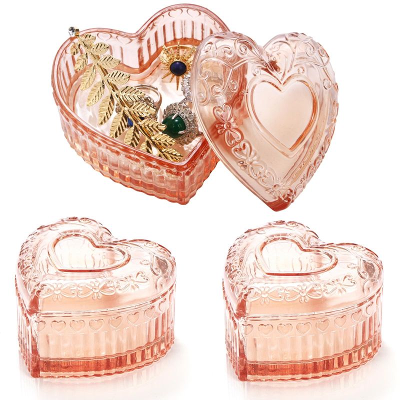 Heart-Shaped Jewelry Holder