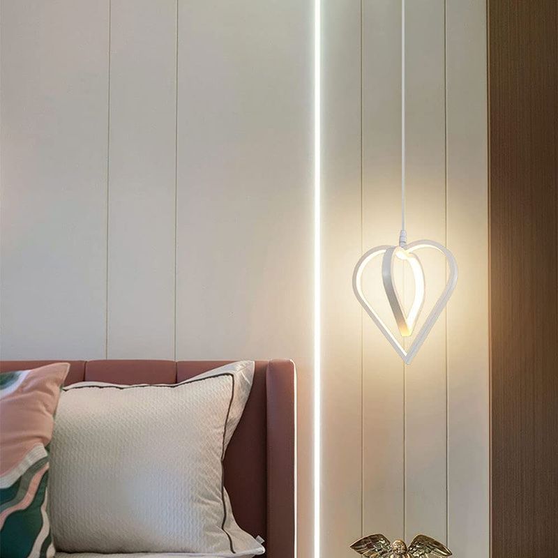 Heart-Shaped Pendant Light