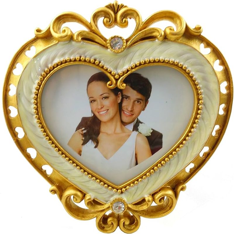 Heart-Shaped Photo Frame